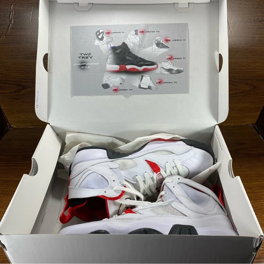 Jumpman Two Trey Mens sneakers Size 10.5 - Picture 11 of 12
